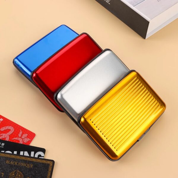 aluma wallet waterproof & damage-proof wallet for men & women (random color) made in china