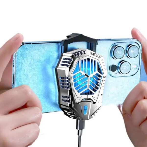 ds 01 original mobile cooler magnetic phone cooler fan | adjustable cooling fan holder heat sink cooling artifact for all - Image 5