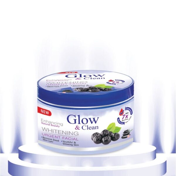 glow & clean whitening urgent facial (jar) deeply cleanse your skin - Image 6