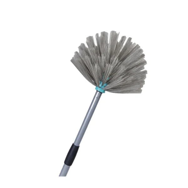 cobweb duster (flower) - easy to reach duster with foldable rod