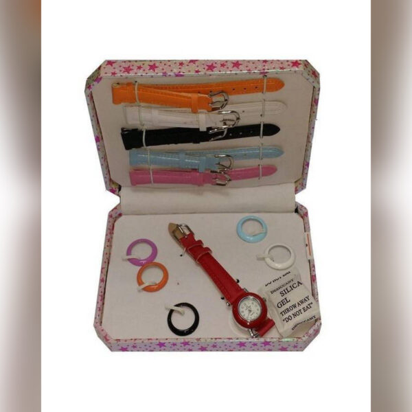 bindas collection 5 in 1-multi dials & strap wrist watch - Image 6