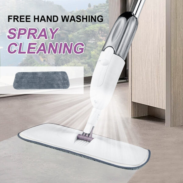 healthy spray mop flat mop floor cleaner  hands-free flat mops - Image 5