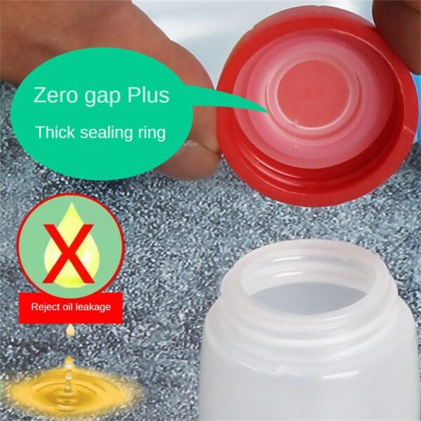 extruded silicone oil brush bottle bbq brush kitchen tool for cooking (random color) - Image 5