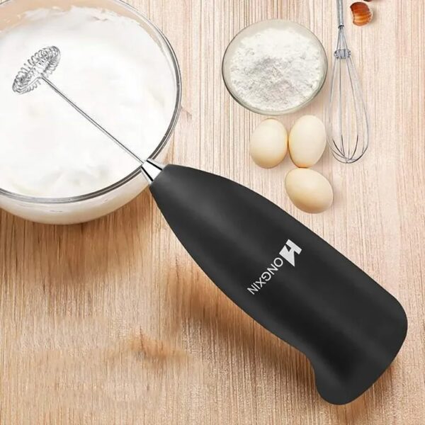 electric mini coffee beater egg beater & milk frothier (random color)