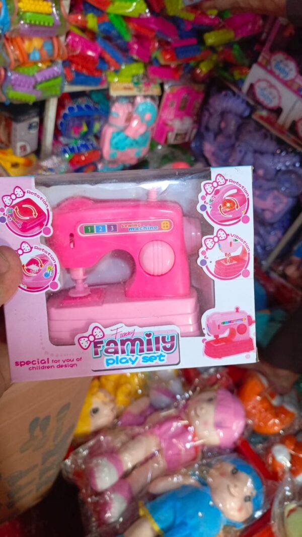 mini portable sewing machine-pink - Image 4