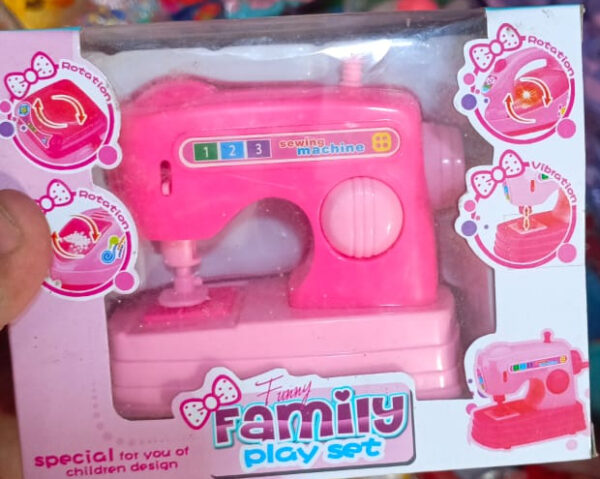 mini portable sewing machine-pink - Image 2