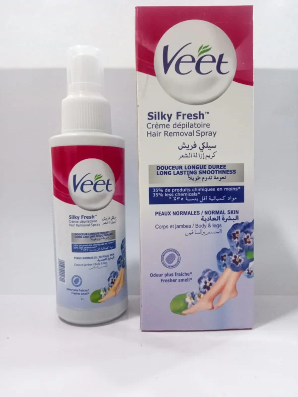 veet silk fresh hair removal spray for sensitive