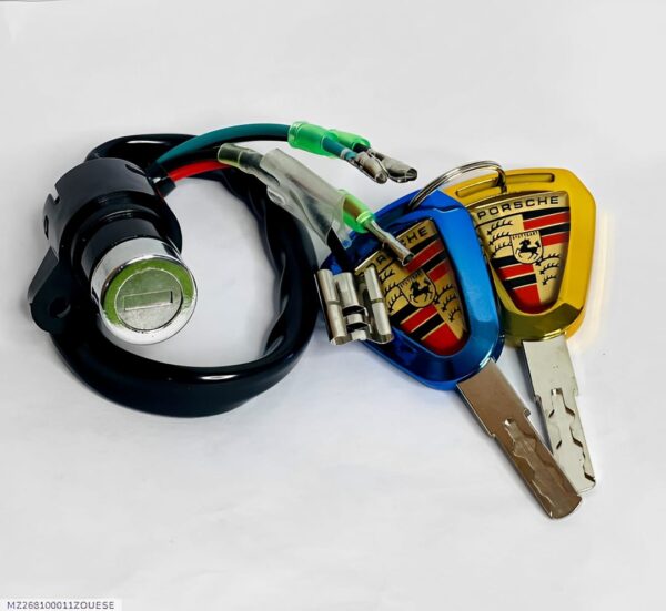 ignition switch with computerized fancy keys for 70cc bike new style two fancy computerize keys for all 70cc bikes
