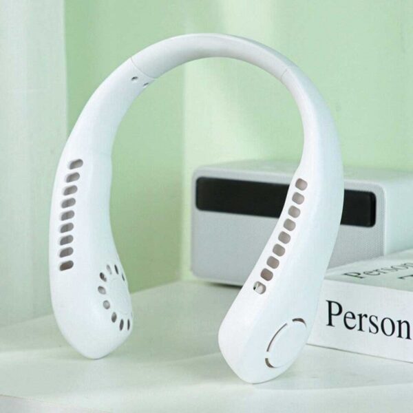 vaneless hanging neck fan | portable rechargeable fan bladeless neck fan