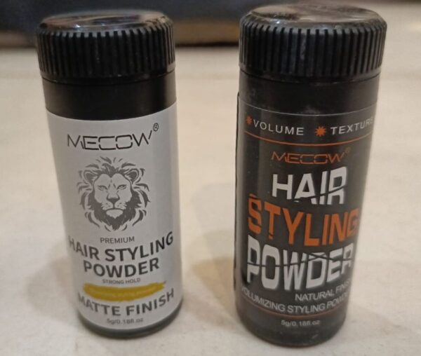 mecow hair styling texture powder for men and women,volumzing powder for natural matte hairnetstyle look 5g - Image 3