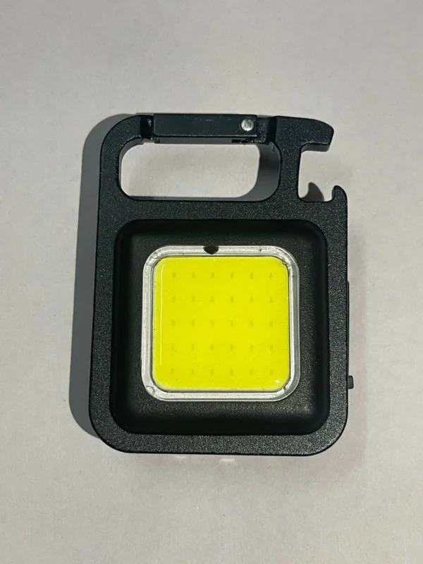black metal led cob light key chain - Image 5