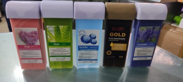 refill wax for women, roll on wax refill for hair areas of the body, roller waxing hair removal depilatory refill wax with different flavour (1 pc) (random flavors) - Image 4