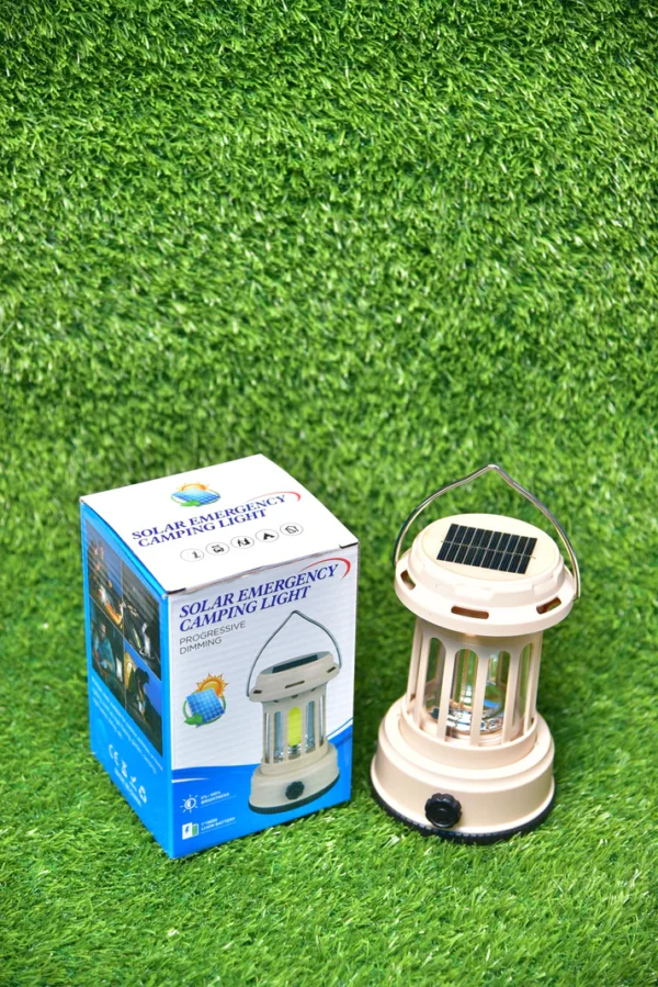 solar emergency camping light outdoor lantern