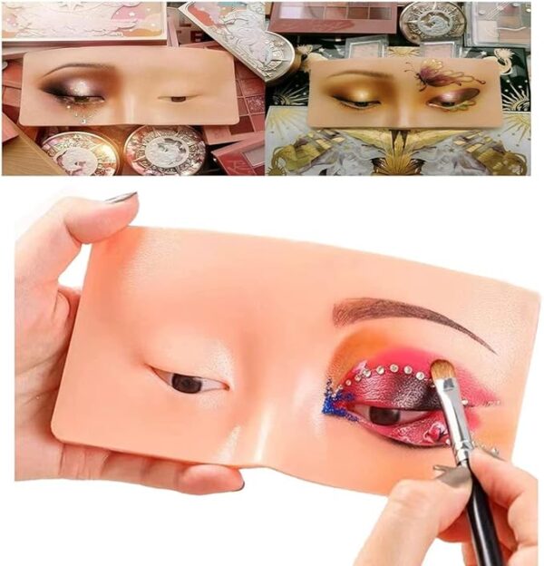 new eye makeup practice eyeshadow mannequin - the perfect aid to makeup practice face - Image 5