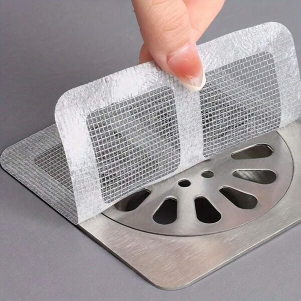 multifunctional sticker drainer netfor bathroom, kitchen etc | window screen repair patches for door window screen covering up holes diy repairment - Image 2