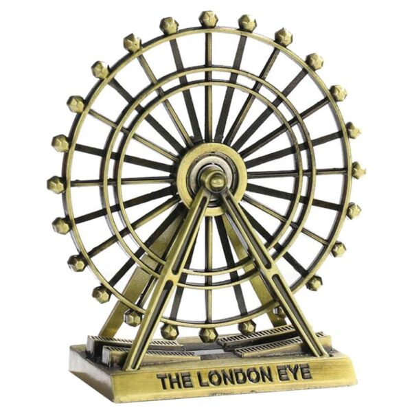 creative metallic london eye wheel ornament (rotating wheel)