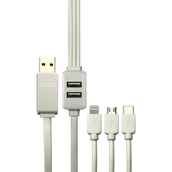 vizo 5-in1 fast data cable usb extended data cable