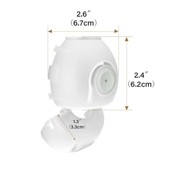 2 pcs door knob cover baby safety door knob covers doorknob locks child children kids proof(random color ) - Image 20