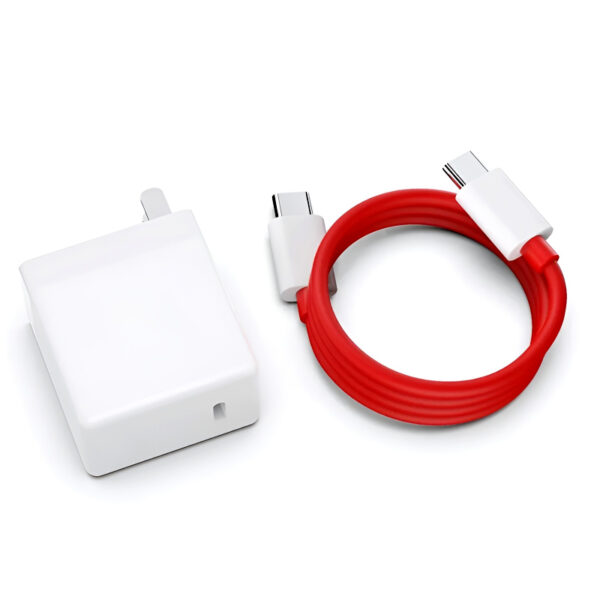 oneplus 65w warp charge power adapter with type-c to type-c fast charging cable - Image 11