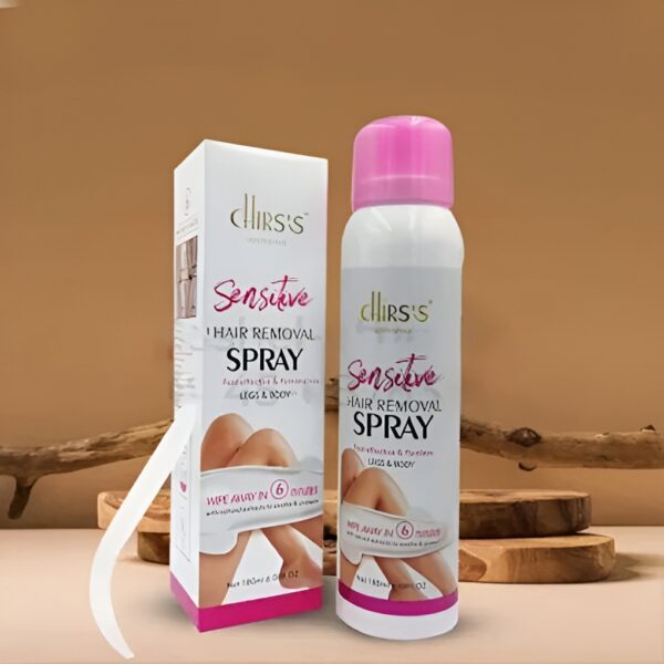 chirs's sensitive hair removal spray | fast effective & painless chriss hair remover for legs & body - Image 6