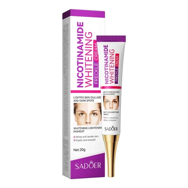 nicotinamide whitening freckles cream remove melasma dark spot acne marks lightening melanin brightens skin tone face skin care - Image 11
