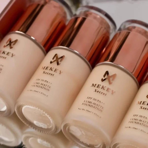 mekey xecret match perfection stay matte waterproof foundation (30ml) - Image 7