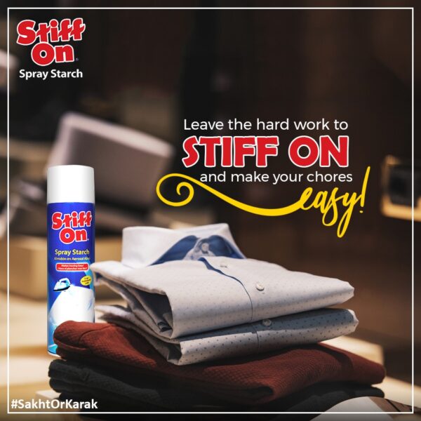 fabric starch spray  stiff on for crisp and fresh clothes - 567gram - Image 13