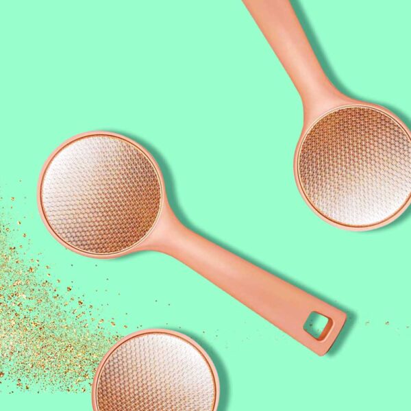 nano sanding skin feet foot scrubber foot filler with handle for removing dead skin nano sander (random color) - Image 6