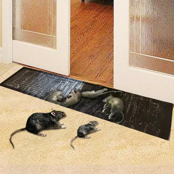 effective rat and mouse glue mat trap - 120x28cm sticky rodent catcher sheet for pest control | mouse trap carpet - Image 6