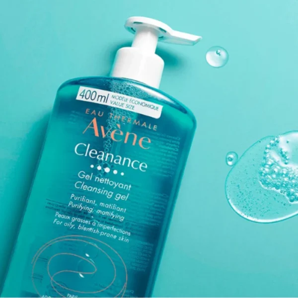 2in1 avene cleanance soap-less cleansing gel 400 ml
