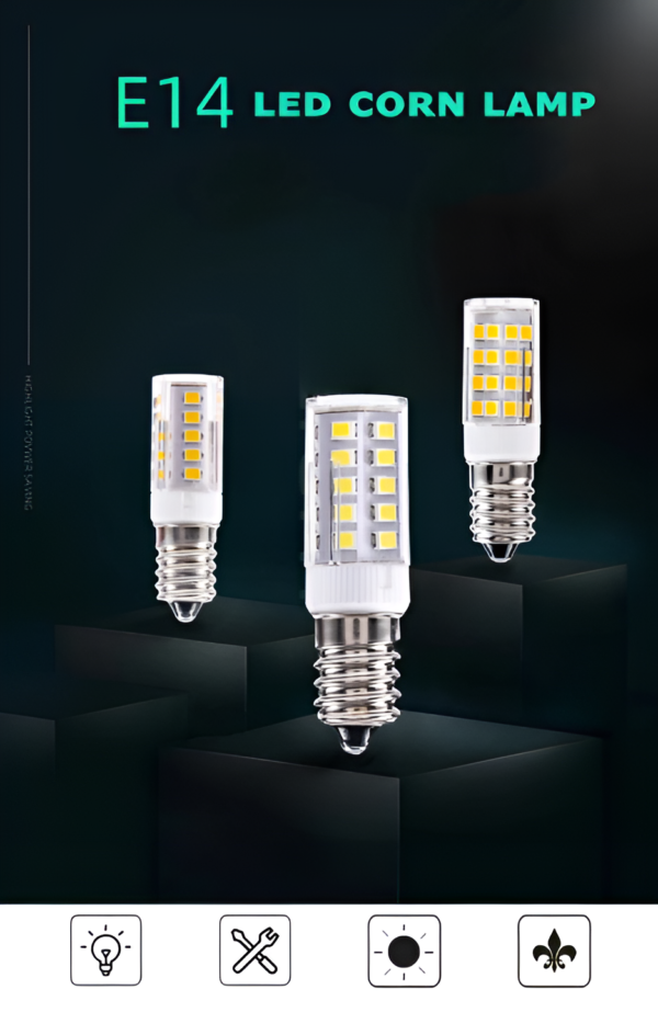 e14 led fridge light bulb | lamp energy-saving refrigerator bulb - 5w - Image 9