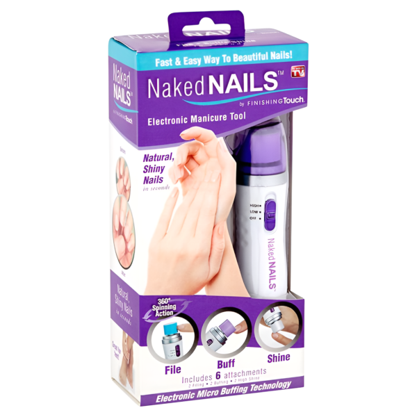 naked nails electronic manicure tool
