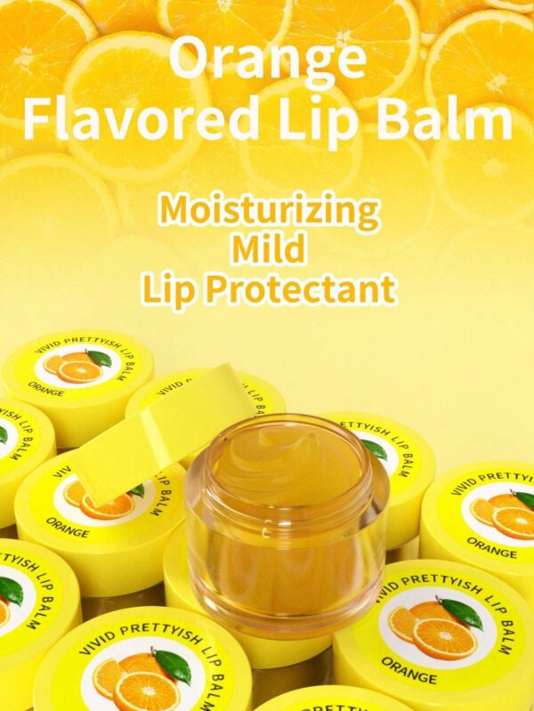 fruity delight lip balm, glossy finish for soft, hydrated lips ( random color ) - Image 3