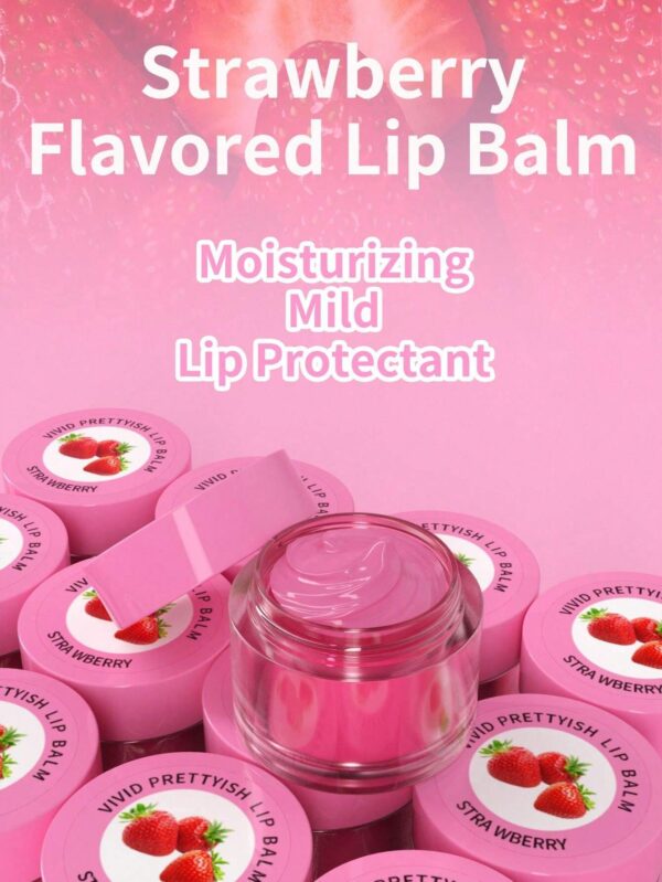 fruity delight lip balm, glossy finish for soft, hydrated lips ( random color ) - Image 7
