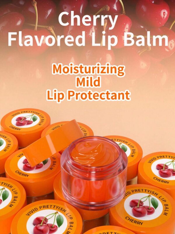 fruity delight lip balm, glossy finish for soft, hydrated lips ( random color ) - Image 6