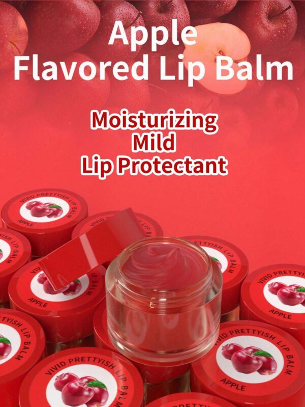 fruity delight lip balm, glossy finish for soft, hydrated lips ( random color ) - Image 5