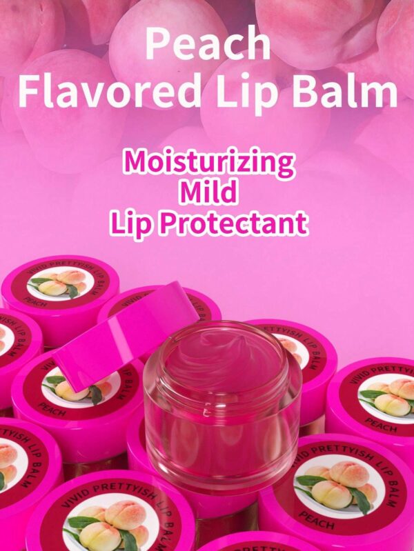 fruity delight lip balm, glossy finish for soft, hydrated lips ( random color ) - Image 2