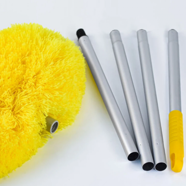 fan duster ceiling multi purpose duster foldable rod  for easy ceiling fan cleaning - Image 3