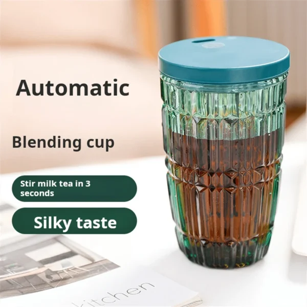 usb rechargeable automatic mixing coffee cup | portable and convenient mixer for coffee, milk powder - Image 4