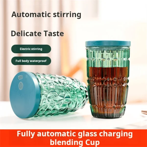 usb rechargeable automatic mixing coffee cup | portable and convenient mixer for coffee, milk powder