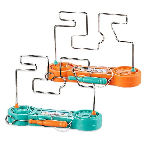 electric shock toy education electric touch funny maze game party funny game science experiment toys for kids(random color) - Image 4