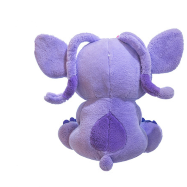 purple disney angel lilo & stitch alien girl sitting plush lovely stuff toy - 40cm - Image 5