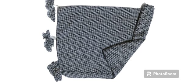 chiffon dill printed stoller / scarf (design 9) - Image 3