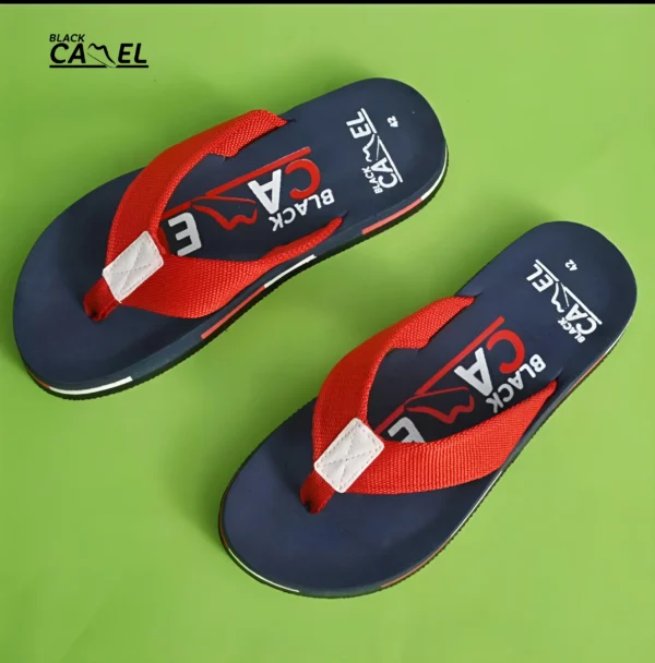 black camel casual slippers (strider - 40-44)