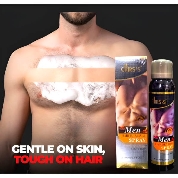 chirs's men hair removal spray full body hair removal spray | best hair removal spray - 180ml