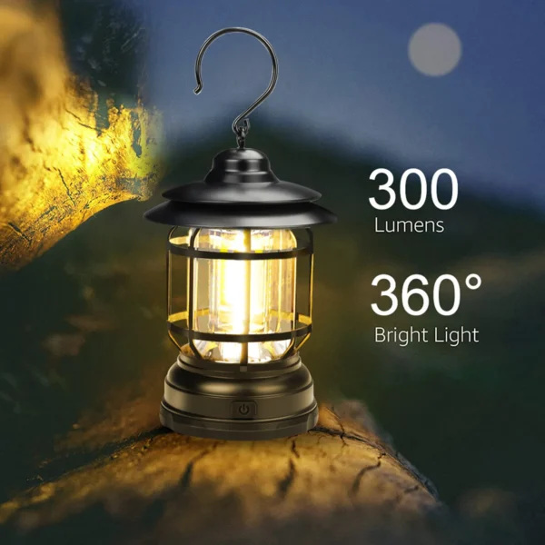 portable camping lantern lights | best quality camping light lantern | travel flashing rechargeable camping light ( random color ) - Image 9