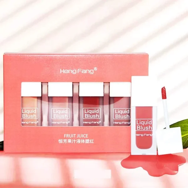 heng fang liquid blush – multicolor pack of 4 - Image 3