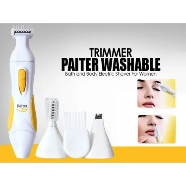 paiter 3 in 1 electric lady shaver cell operated