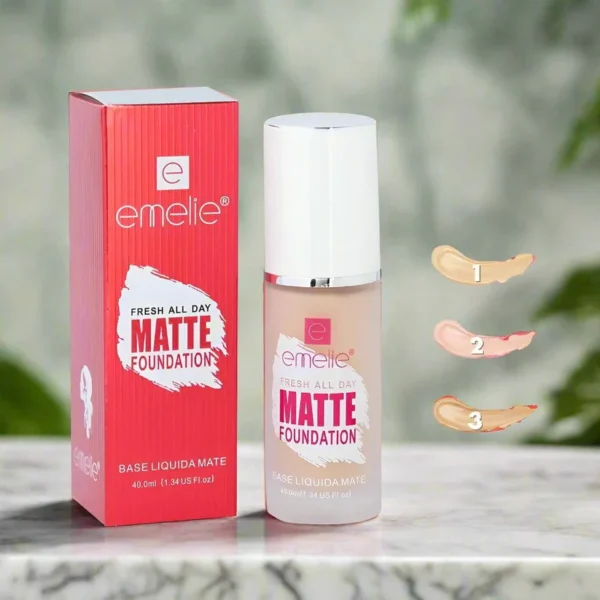 emelie liquid matte foundation 40ml