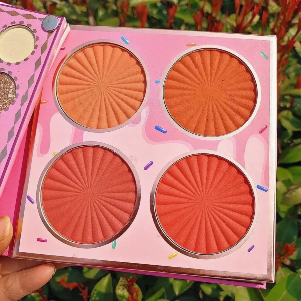 fashion makeup palette eyeshadow blush highlighter makeup palette - Image 4
